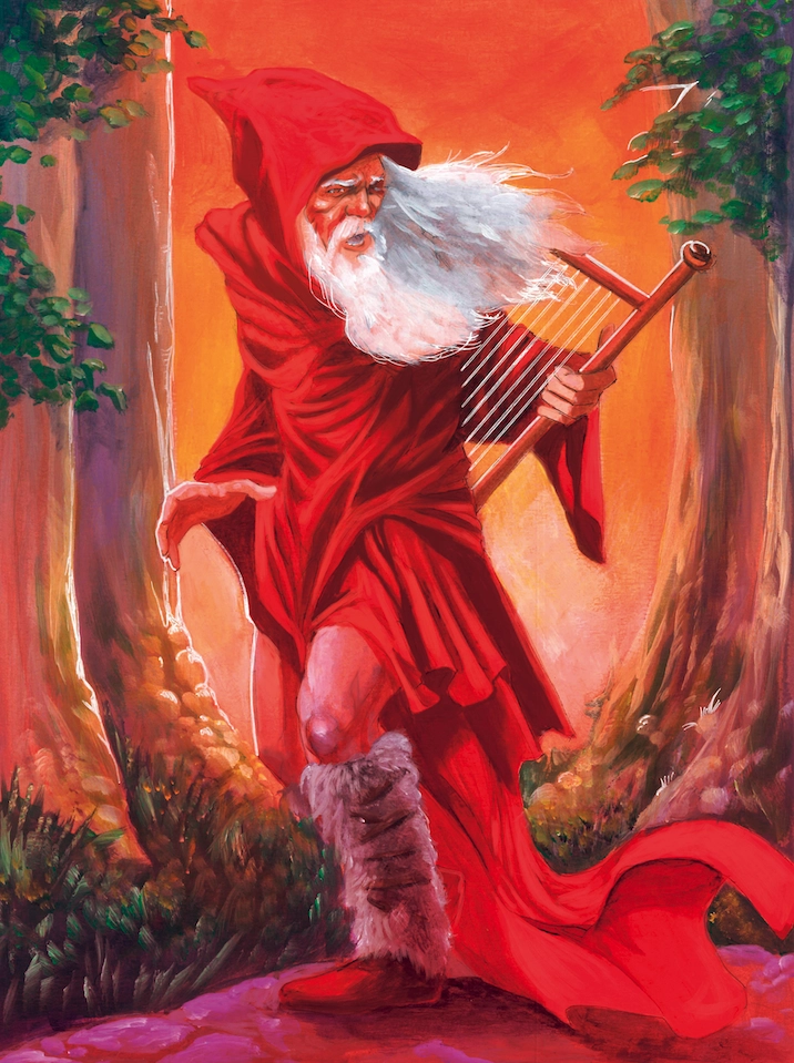 Ilustración de la baraja abotali